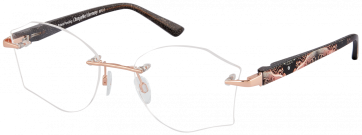 ChangeMe Brille 2714-1 mit Wechselbügeln wie abgebildet 