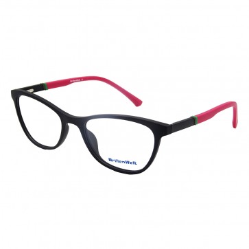 Brillengestell Damen schwarz/pink 4530-1