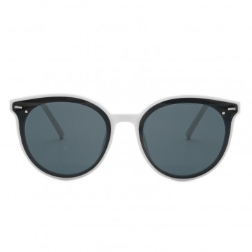 Kobelfein Sonnenbrille Katzenauge schwarz/weiß 5000-3