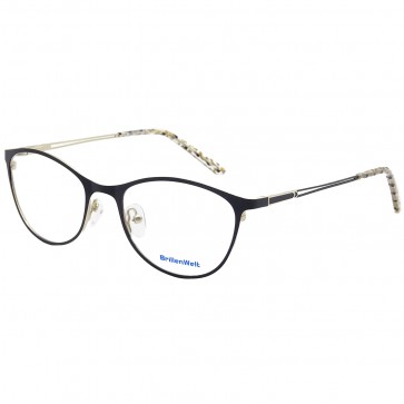 Wunderschöne Brille mit Sehstärke Metall bunt Brillenbügel 