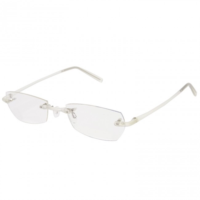 Randlose brille mit wechselbügel clearance
