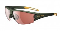 Sportbrille Evil Eye trace Gr. S e002 5500 dark green metallic / LST active silver Mirror NEU! 