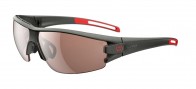Sportbrille Evil Eye trace Gr. L e002 6500 dark olive metallic / LST contrast silver NEU!