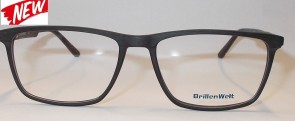 Brillengestell Herren matt schwarz 4504-2