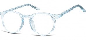 Sunoptic Brille in Sehstärke transparent blau
