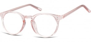 Sunoptic Brille in Sehstärke transparent rosa