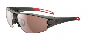 Sportbrille Evil Eye trace Gr. L e002 6500 dark olive metallic / LST contrast silver NEU!