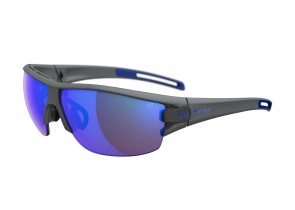 Sportbrille Evil Eye ECO PPX trace ng Gr. L e031 6600 matt dark grey / LST active blue Mirror NEU!
