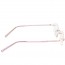 BW 5995 randlose Brille whynot Fassung Kunststoff pink